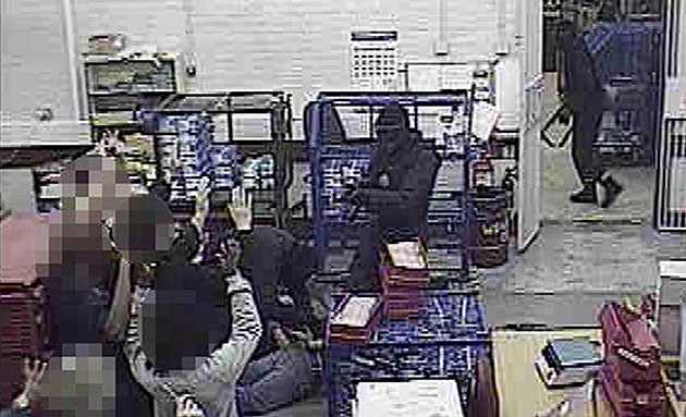 Security footage of the heist was helpful, but the thieves' sloppiness was their undoing.